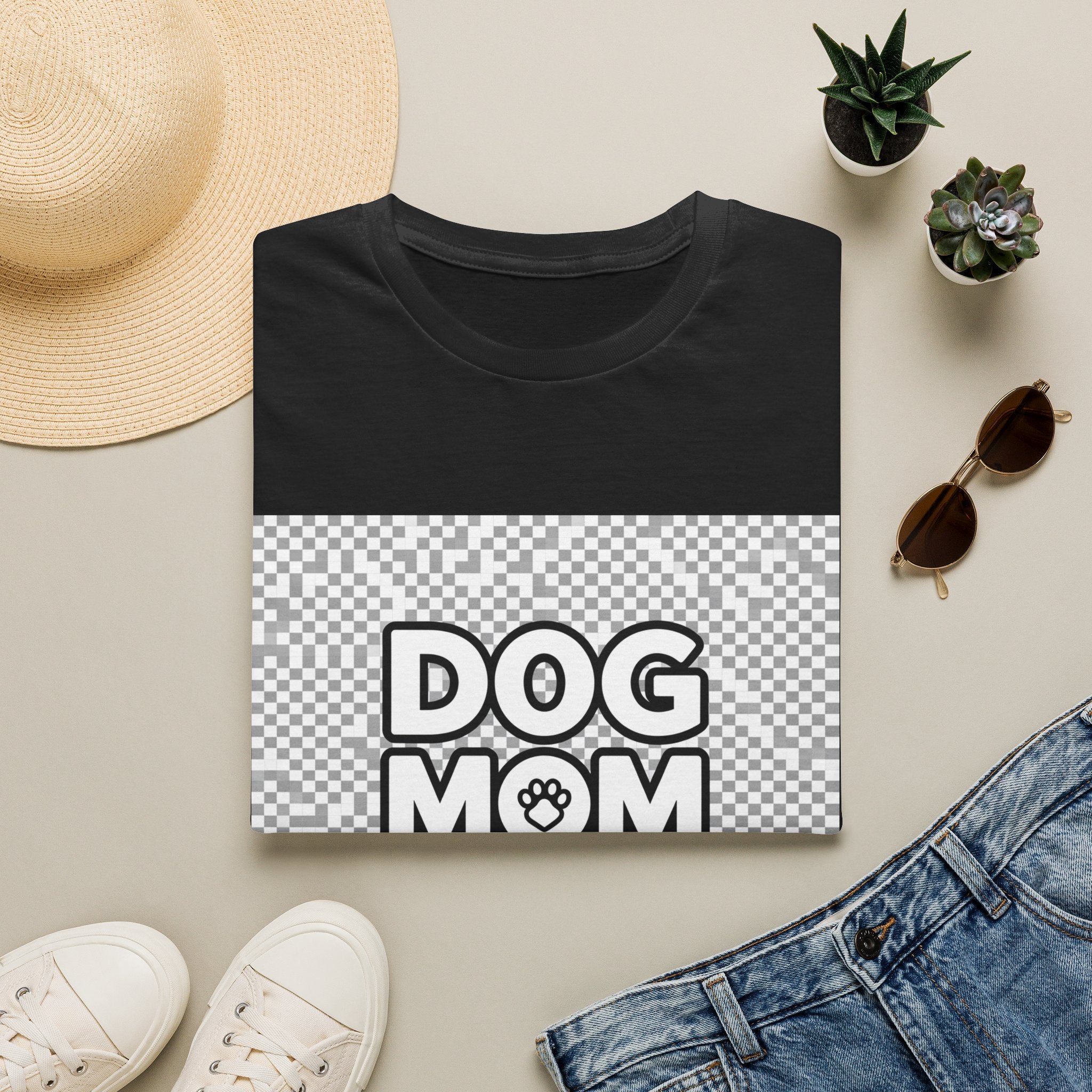 Proud dog mom AF bold statement shirt for confident dog parent women premium quality tee