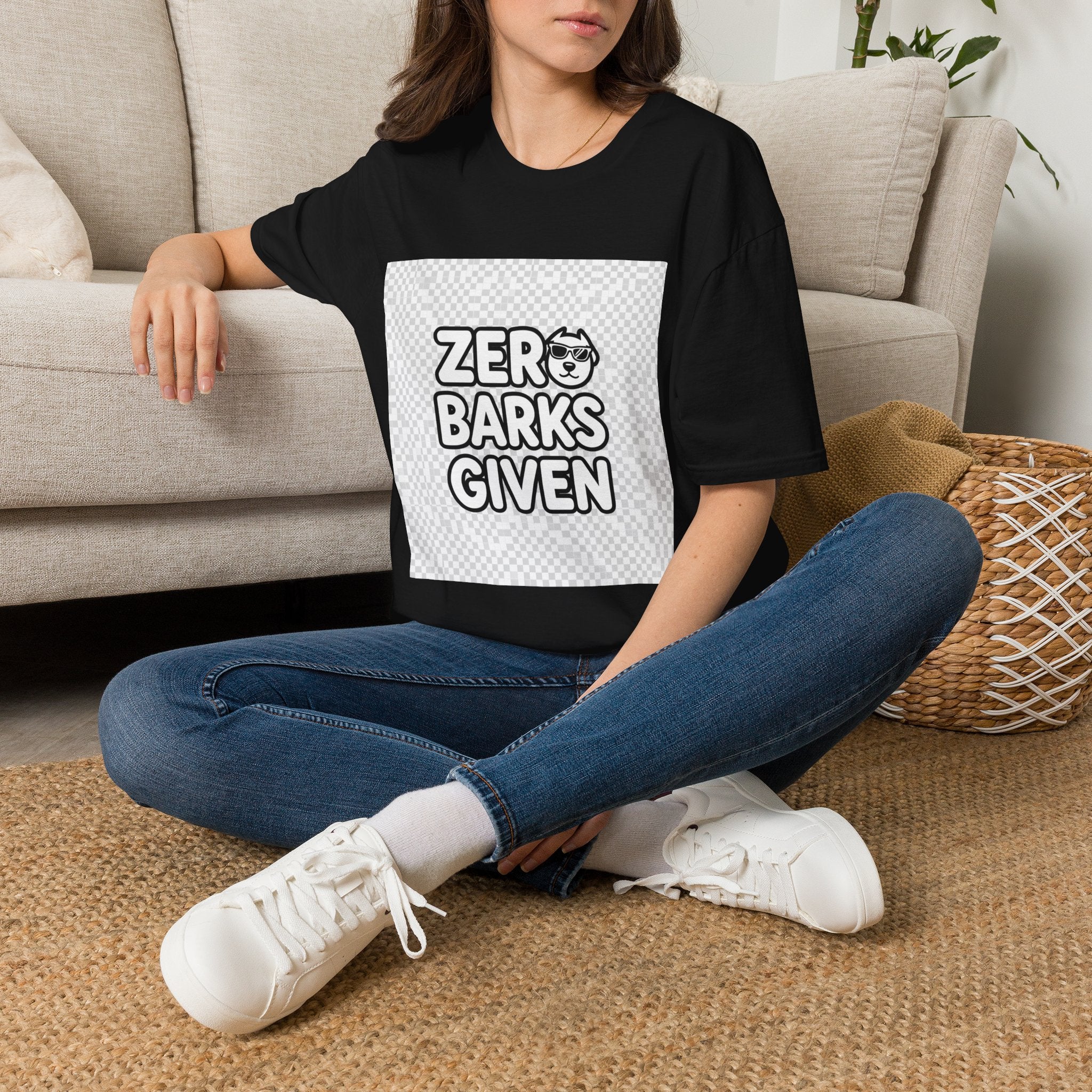 Zero Barks Given - Funny Dog Owner T-Shirt