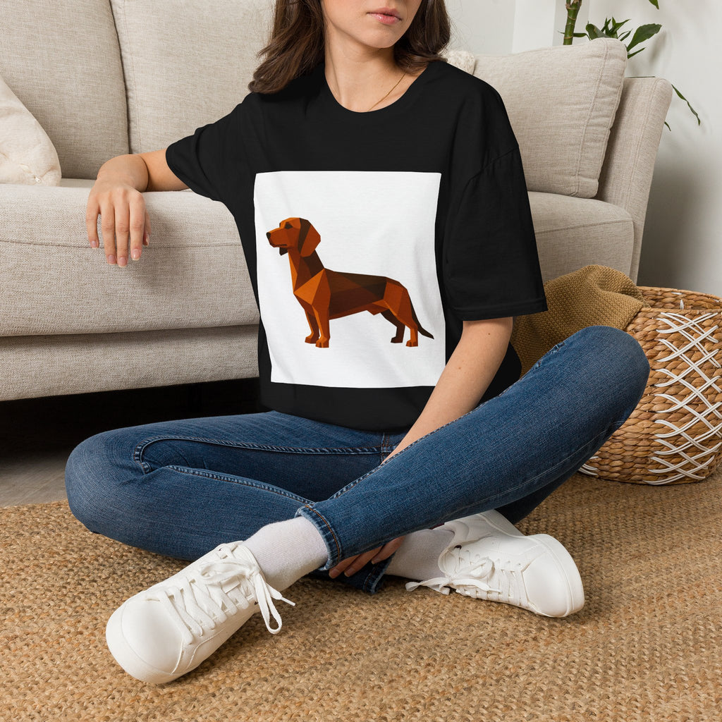 Dachshund Logic Low Rider High Attitude Funny Dachshund T-Shirt