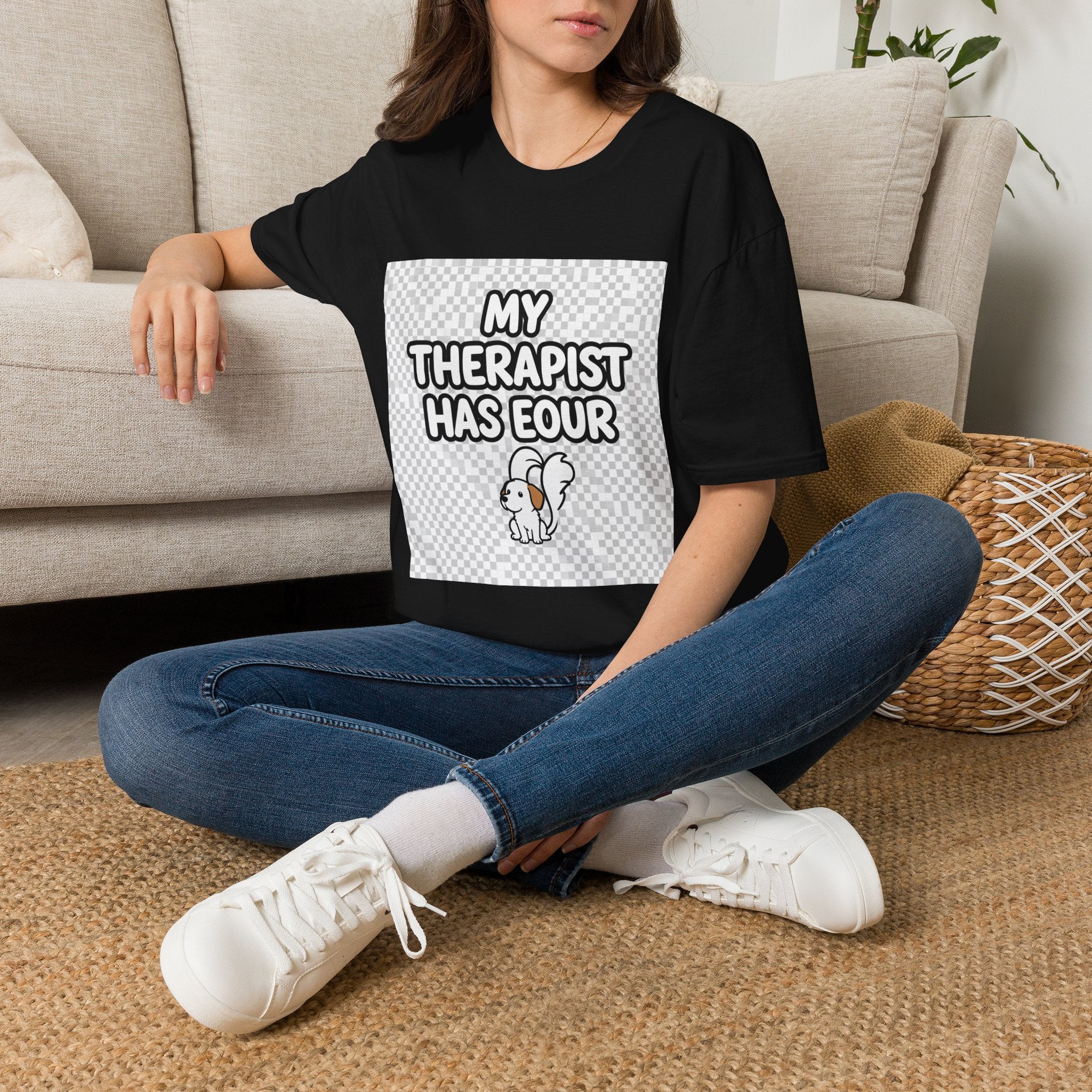 My Therapist Has Four Legs - Dog Therapy T-Shirt