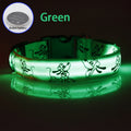 Adjustable LED Dog Collar Light USB Rechargeable Night Safety Luminous Glowing Collar Perro For Big Dogs Cat Necklace Accessorie