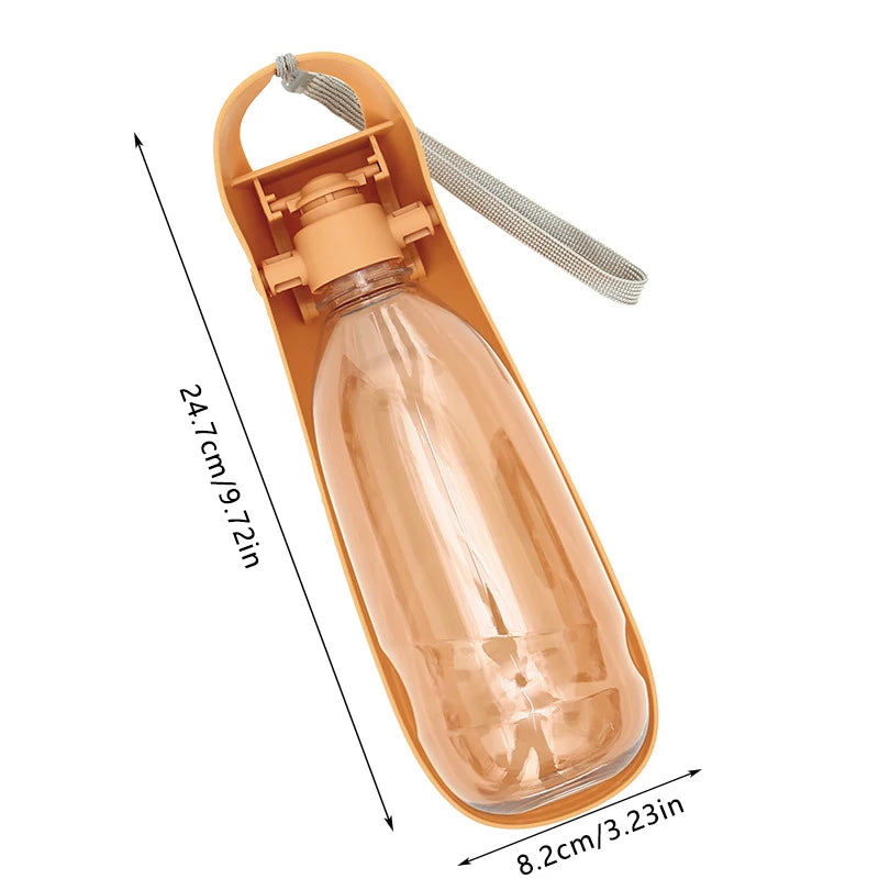 Portable Dog Water Bottle For Small Large Dogs Foldable Lightweight Drinking Bowl Outdoor Travel Walking Running Puppy Supplies