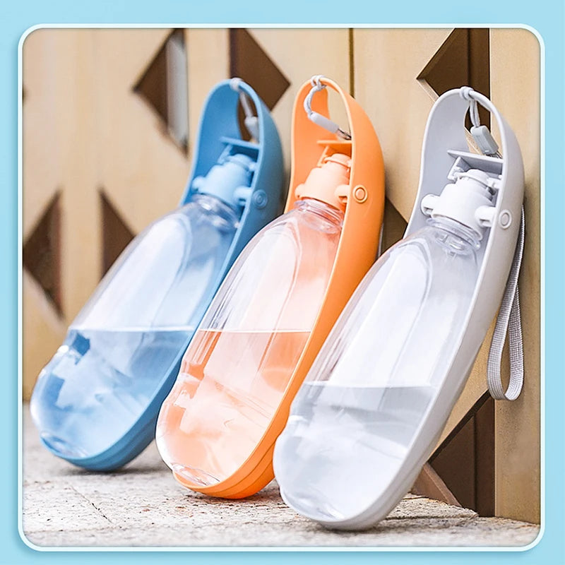 Portable Dog Water Bottle For Small Large Dogs Foldable Lightweight Drinking Bowl Outdoor Travel Walking Running Puppy Supplies
