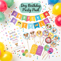 Dog Birthday Party Pack — Printable PDF Bundle